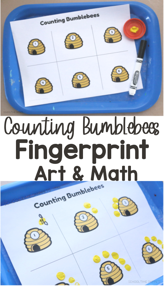 bumblebee fingerprint art