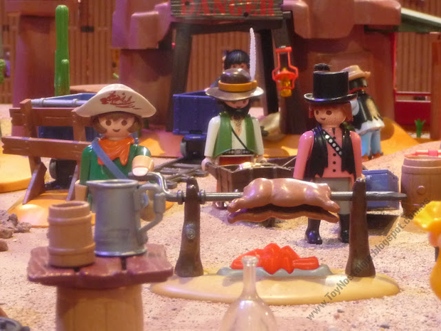 diorama Playmobil Oeste Western Cowboys