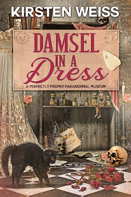 cover of Damsel in a Dress by Kirsten Weiss