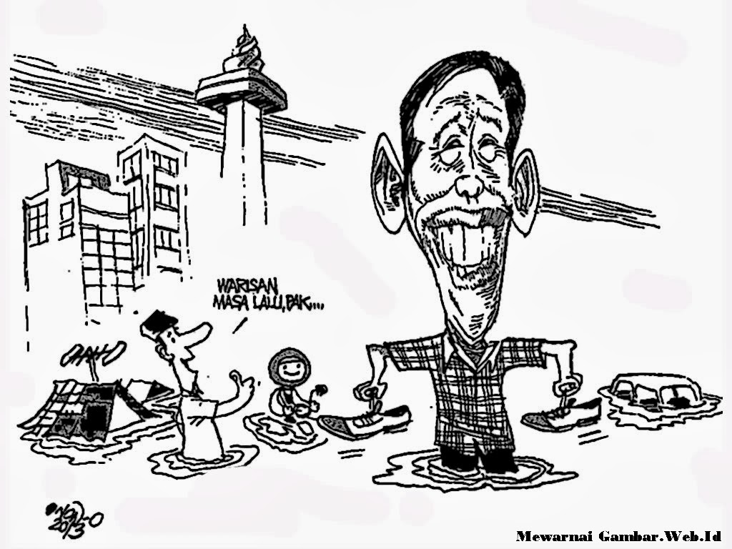  Mewarnai  Gambar  Karikatur Jokowi Mewarnai  Gambar 