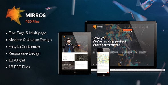 new Creative PSD Template