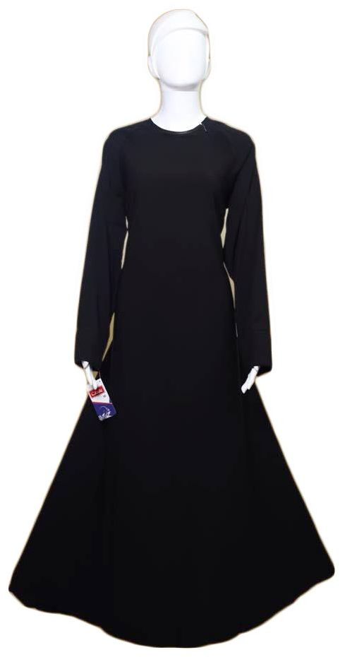 Abedat casual crepe dress - Black