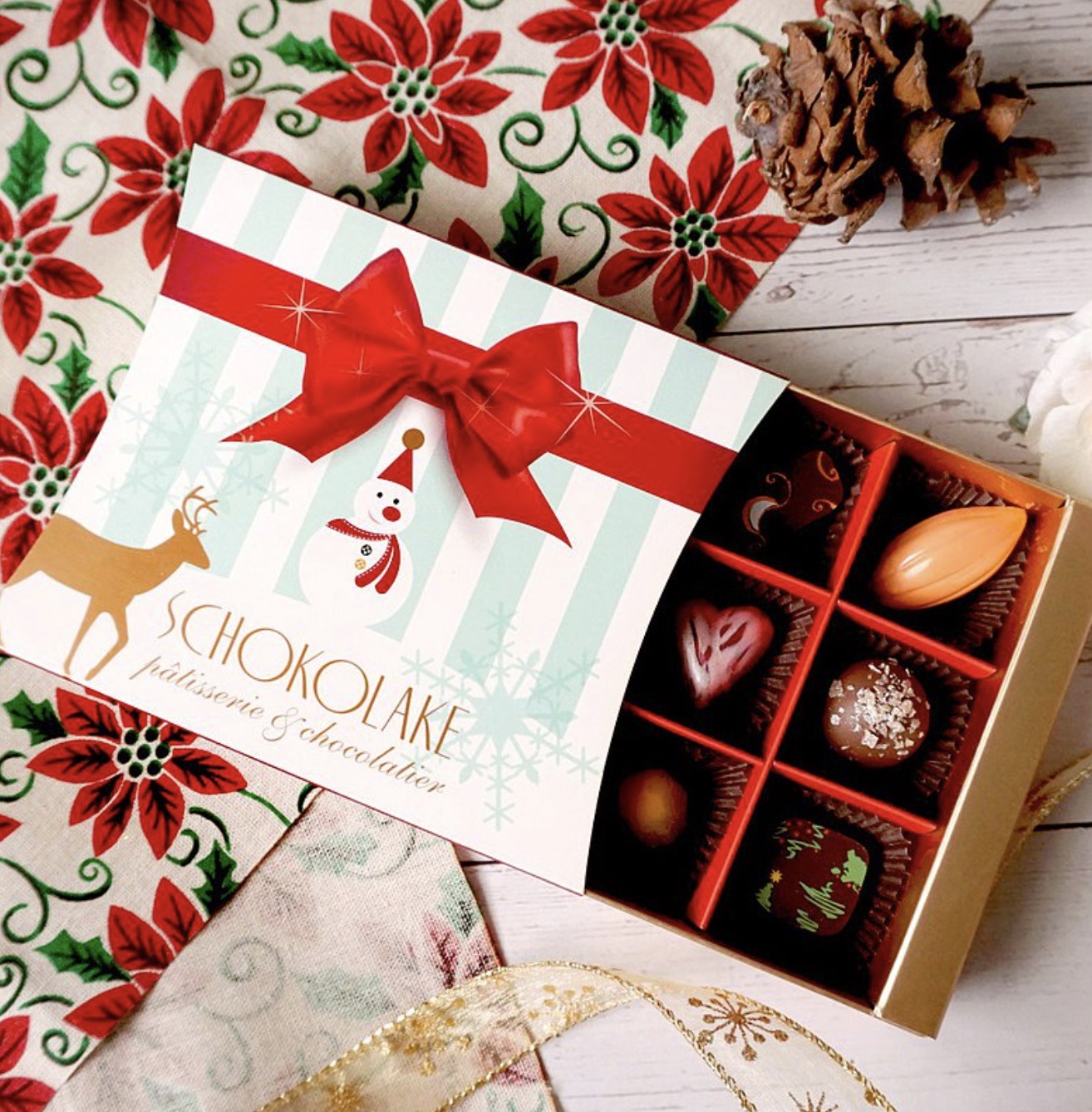 巧克力雲莊【聖誕限定】手工巧克力禮盒