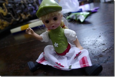 Gretel doll sitting
