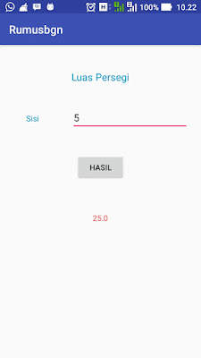 Cara Membuat Aplikasi Menghitung Luas dan Keliling Persegi dengan Android Studio