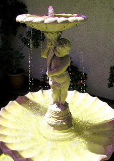 Like this tranquil fountain, Keep Calm! YES!