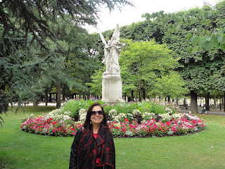 O belíssimo Jardim de Luxemburgo - Paris França