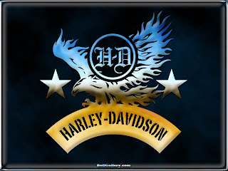 Harley Davidson Stars Eagle Logo