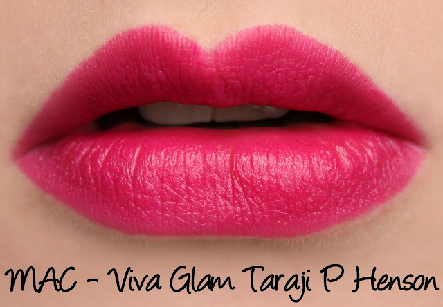 MAC MONDAY | Viva Glam Taraji P. Henson Lipstick Swatches & Review