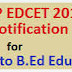 AP Edcet(B.ed) Results 2014 : Ap bed entrance exam Results