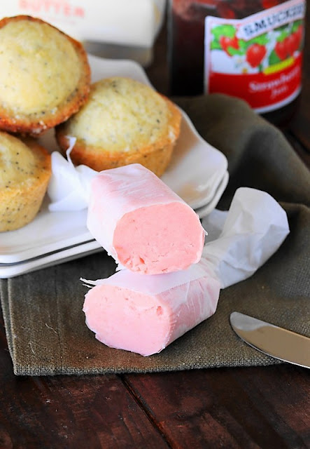 How to Make Strawberry Butter Log photo