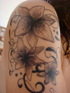 Lily Flower Tattoos