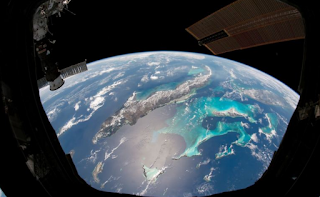 This is the View You Get Staring out of the Space Station’s Cupola Module
