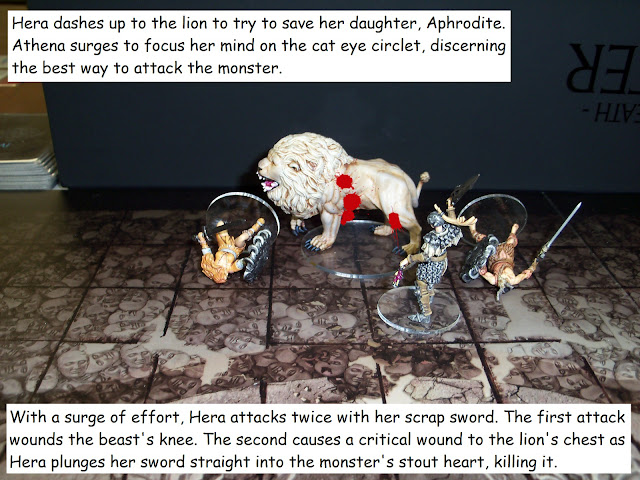 Kingdom Death Monster White Lion Level 4 Showdown