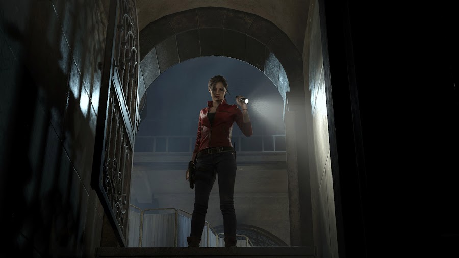 resident evil 2 remake claire redfield raccoon city screens