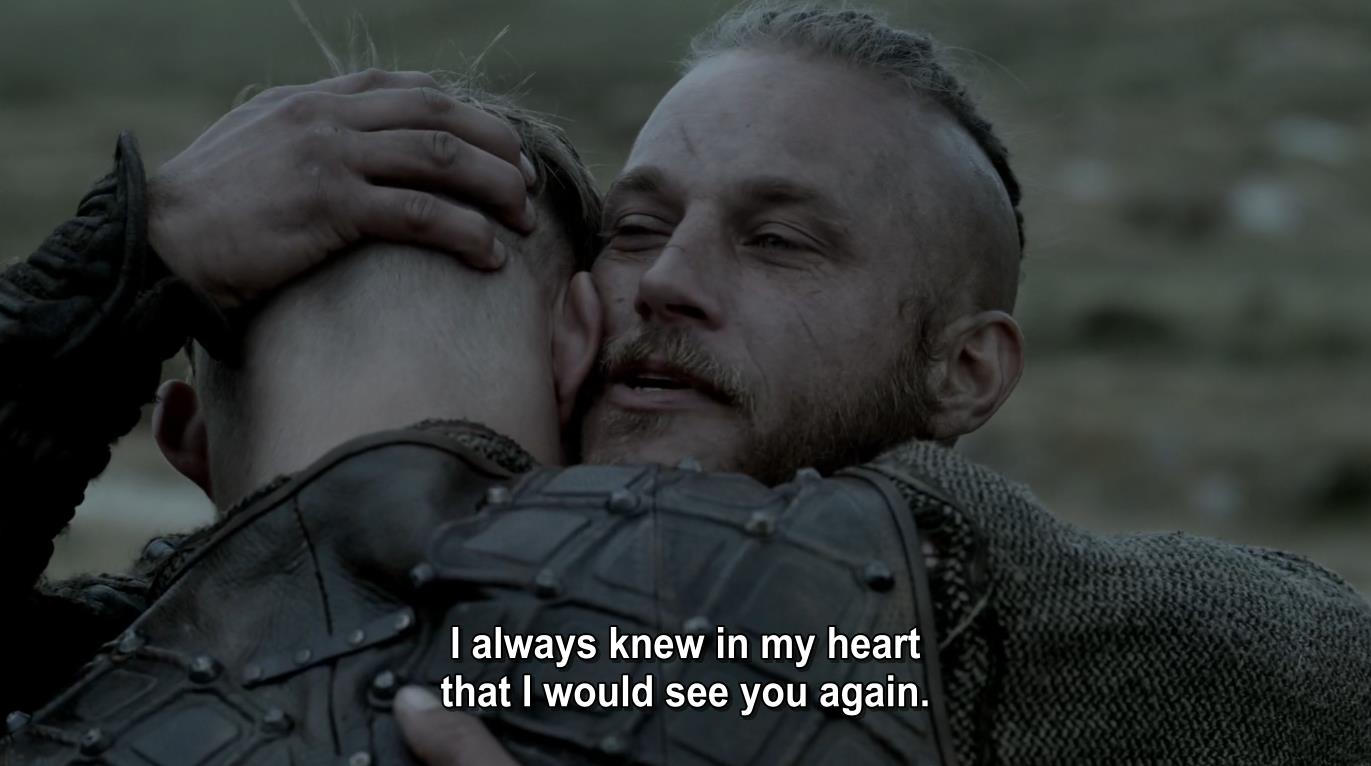 Ragnar Reunion With Bjorn And Lagertha