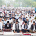 Laksanakan Sholat Ied Serentak,  Bupati Eka Putra Rayakan Kemenangan Dengan Kesederhanaan