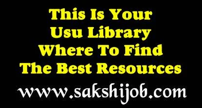 This Is Your Usu Library: Where To Find The Best Resources