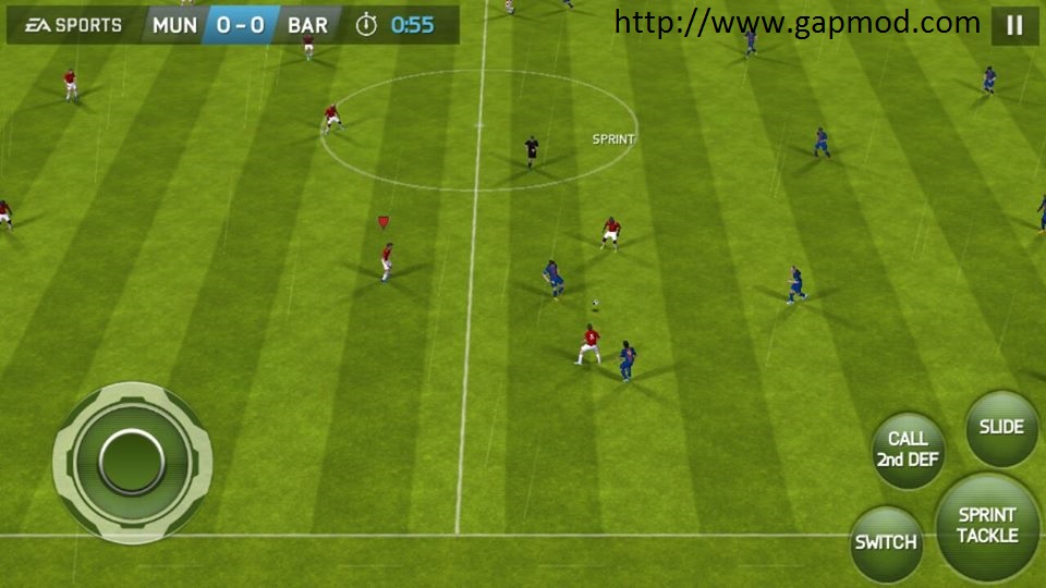 FIFA 14 Mod 18 (New Kits) Apk + Data Obb gapmod.com Gapmod