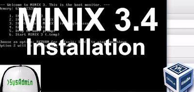 MINIX 3.4 Installation