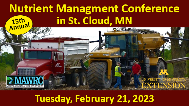 Nutrient Management Conference banner