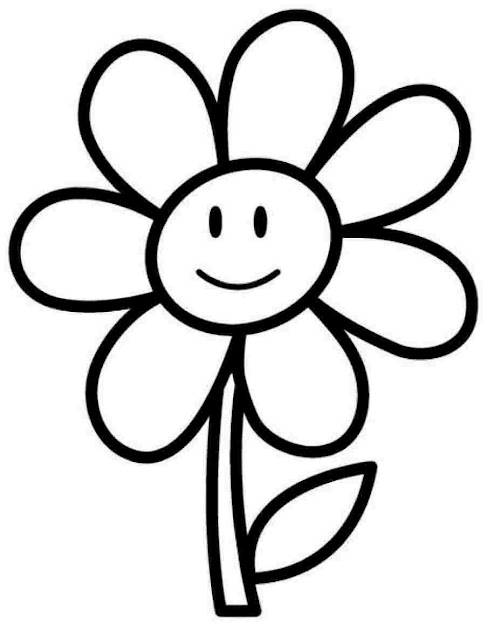 Finest Flower Coloring Book Pages Free Flower Coloring Page  