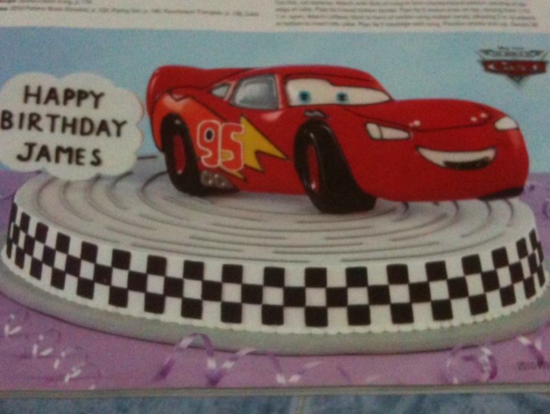 disney pixar cars cake design. She requested for Disney Pixar