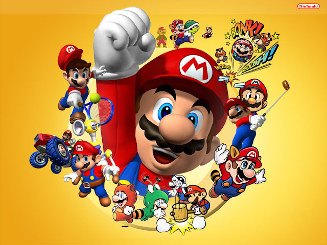 Cartoon Characters Mario. mario bross