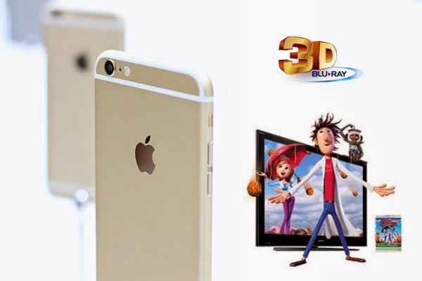 enjoy 3D Blu-ray movie on iPhone 6 (Plus)