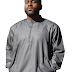 Dark Grey Mumtaz Men's Shirt - Khamis