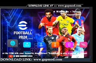 eFootball PES Update Transfer 2024-2025 PPSSPP Latest Kits Camera PS5 Graphics HD English Version Real Faces