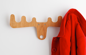 Moose Coat Rack