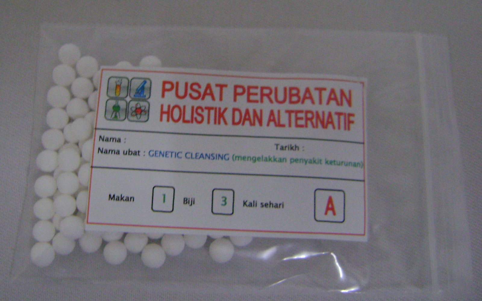 PUSAT PERUBATAN HOLISTIK DAN ALTERNATIF: 13 Mei 2009