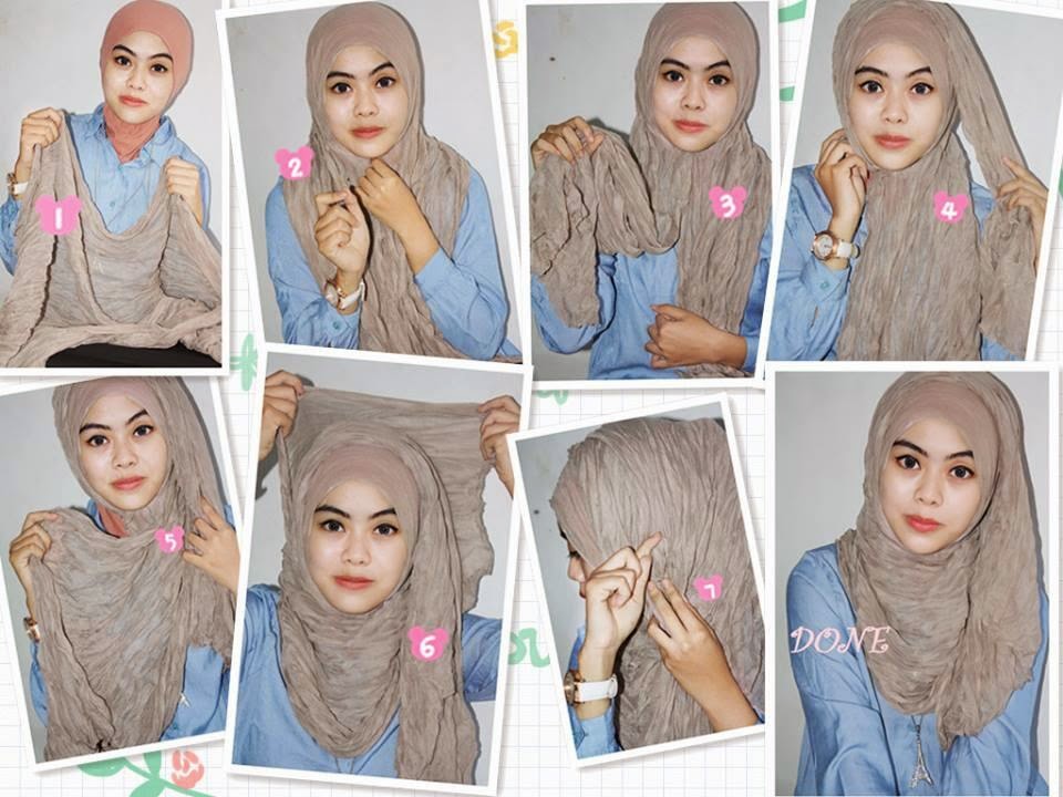 Dian Pelangi Hijab Tutorial Paris  hairstylegalleries.com