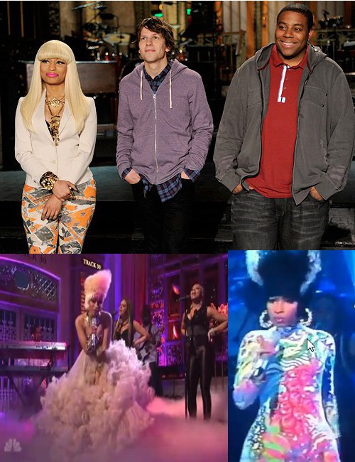 nicki minaj snl performance