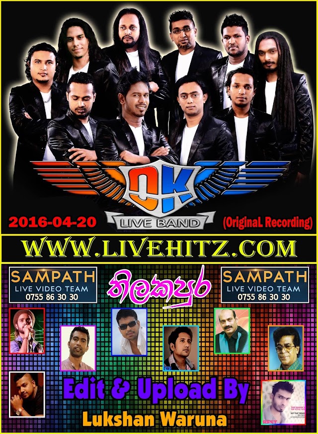 MG WITH OK LIVE IN THILAKAPURA 2016-04-20