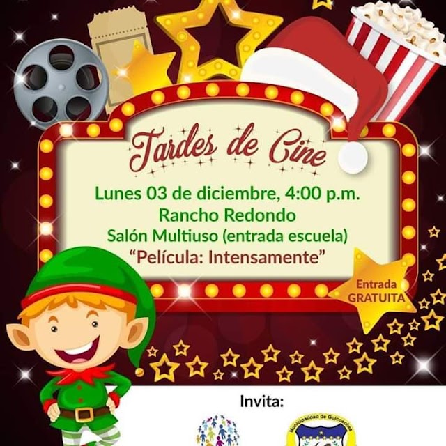 Este lunes inicia la temporada de peliculas gratuitas en Rancho Redondo