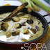 160: Sopa de mazorcas baby al carbón y crema de coco