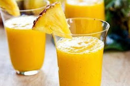 Cara Membuat Jus Nanas Segar  dan Bersoda