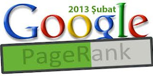 2013 Şubat Pagerank Güncellemesi