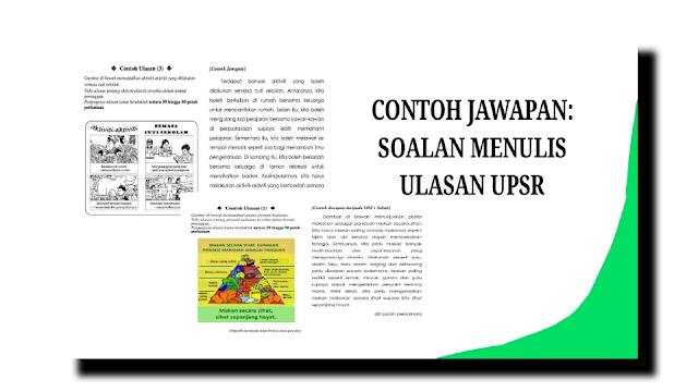 Contoh Soalan Ulasan Upsr 2019 - Main Game w