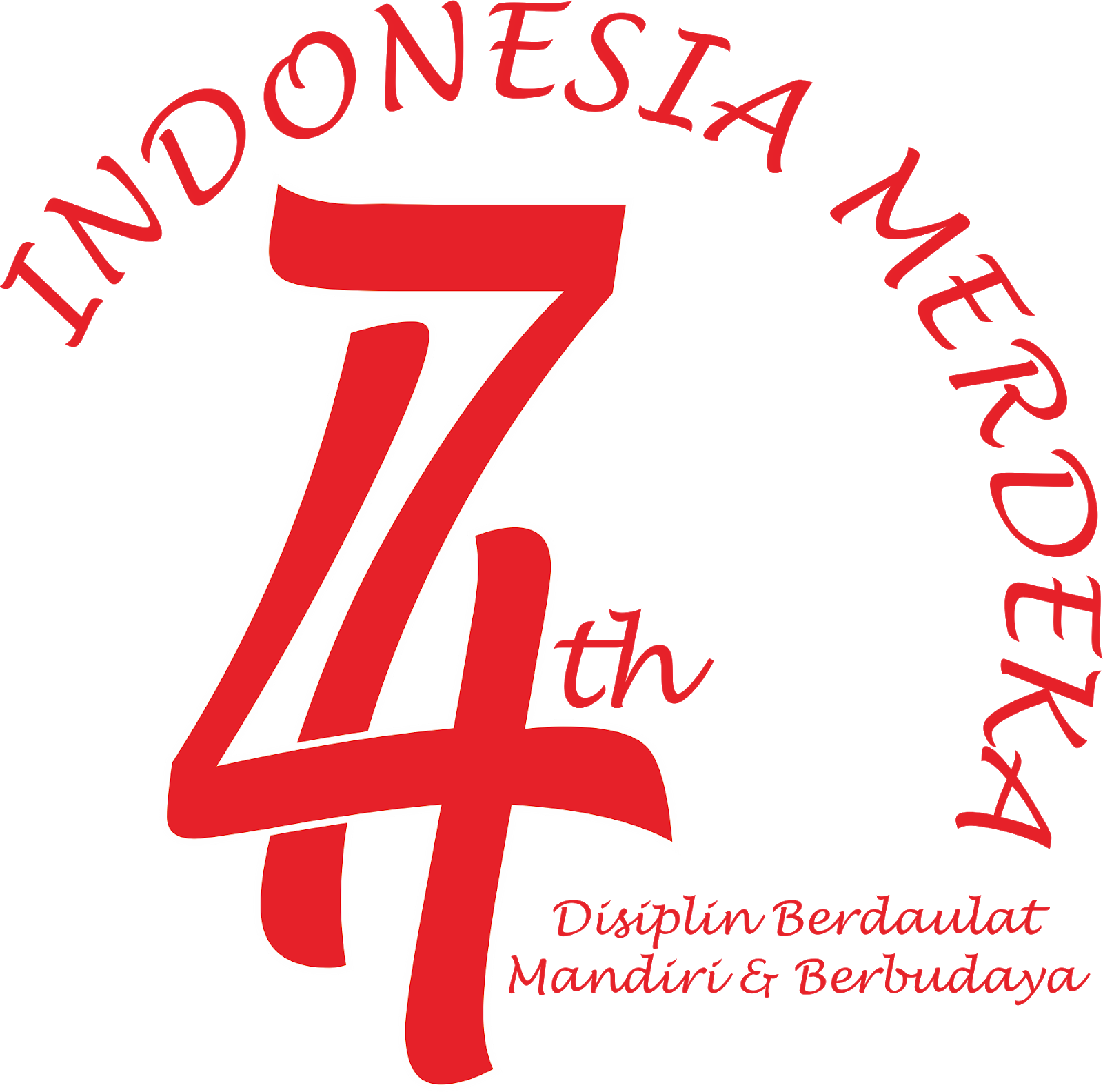  Logo 17 Agustus 2019 Ke 74 HHRMA Job Career Bali