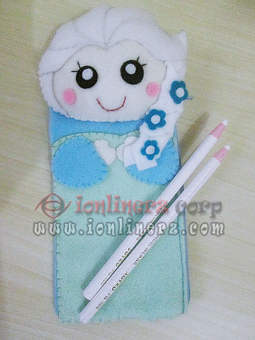 Produsen Tempat Pensil / HP Pouch Flanel Karakter Kartun Lucu, Murah Jakarta