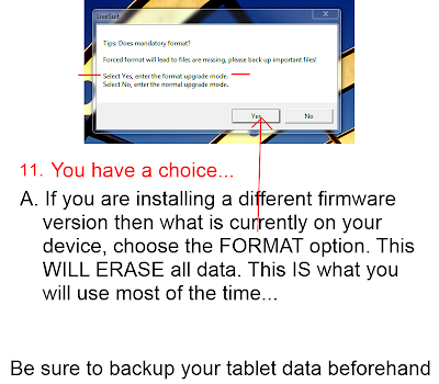 Livesuit Allwinner tablet flashing tool