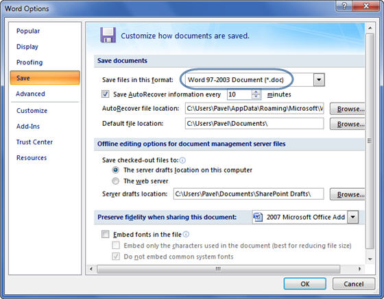 Office 2007 Add-in