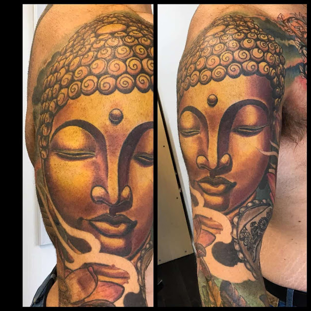 Tatuagens de Buddha: 30 ideias masculinas