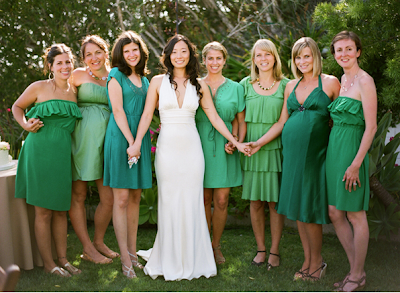 Green Bridesmaid Dresses on And This Photo Is From Heather P  Moore Photography   The Gal We Were