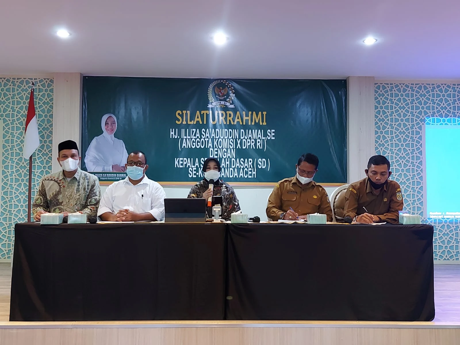 Anggota DPR RI, Illiza Sa'aduddin Gelar Silaturahim Bersama Kepala Sekolah Dasar