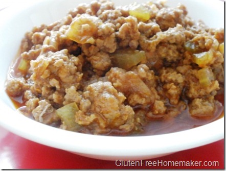 sloppy joe in a bowl 2