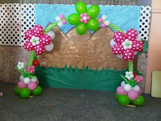 Decoracion de Fiestas Infantiles con Flores, Salones, parte 1